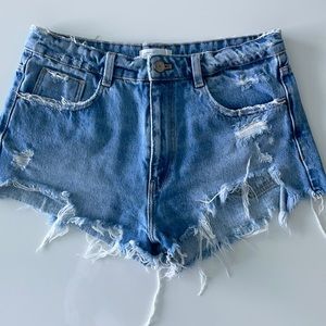 Zara jeans shorts